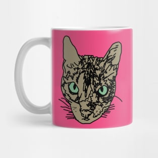 Bengal Cat Says Obey Me Mug